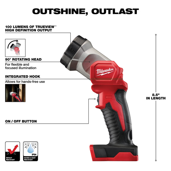 Milwaukee 2696-24 M18 Cordless 4-Tool Combo Kit