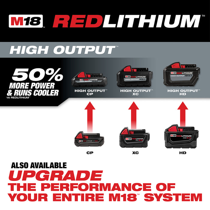 Milwaukee M18™ REDLITHIUM™ XC 5.0Ah Battery and Charger Starter Kit