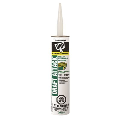 DAP Draft Attack Removable Weatherstrip Sealant 300mL