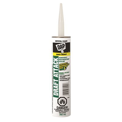 DAP Draft Attack Removable Weatherstrip Sealant 300mL