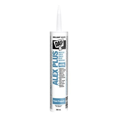 DAP Alex Plus Acrylic Latex Caulk Plus Silicone