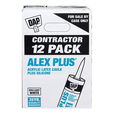 DAP Alex Plus Acrylic Latex Caulk Plus Silicone