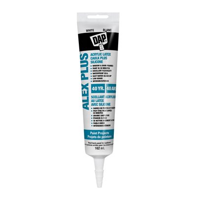 DAP Alex Plus Acrylic Latex Caulk Plus Silicone