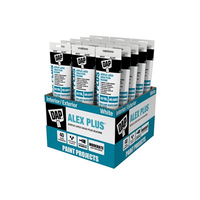 DAP Alex Plus Acrylic Latex Caulk Plus Silicone