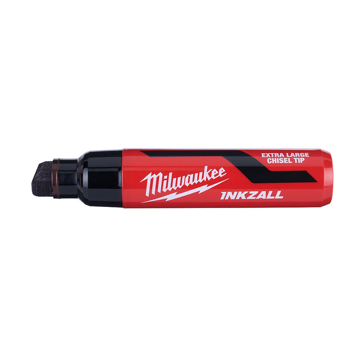 Milwaukee INKZALL Extra Large Chisel Tip Black Jobsite Marker