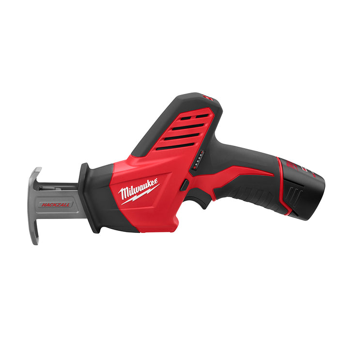 Milwaukee M12 Cordless HACKZALL Reciprocating Saw One Battery Kit