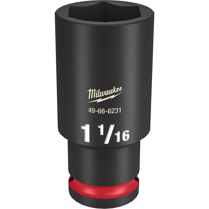 Milwaukee SHOCKWAVE SAE Impact Deep Socket 6-Point