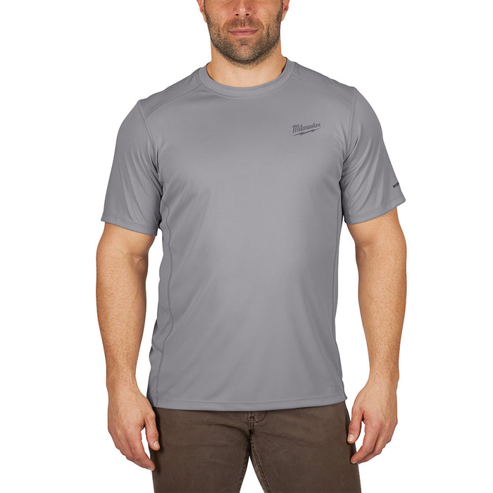 Milwaukee WORKSKIN™ Lightweight Short Sleeve Performance Shirt - Grey