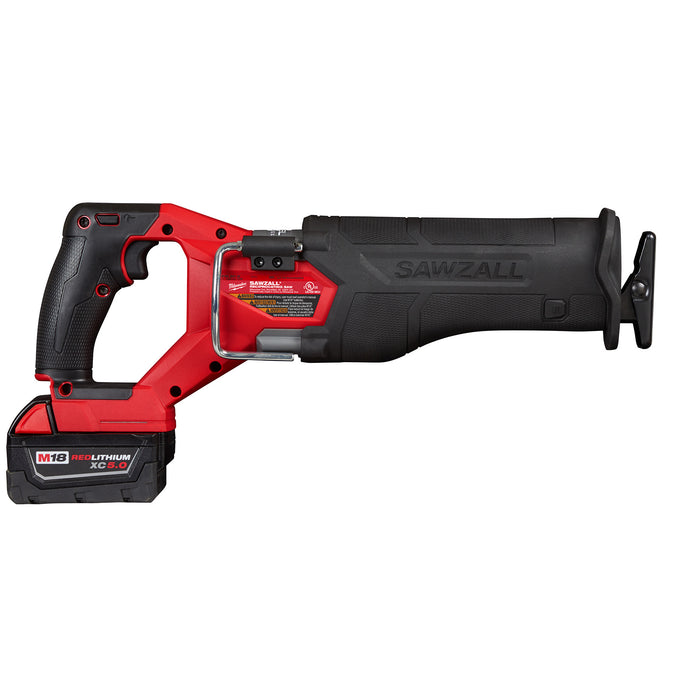 Milwaukee M18 FUEL Cordless SAWZALL Reciprocating Saw 1 Battery Kit