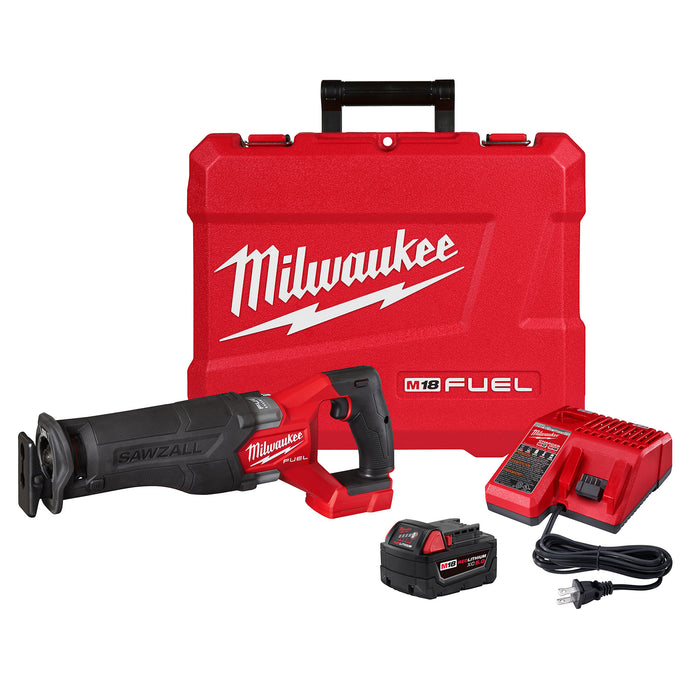 Milwaukee M18 FUEL Cordless SAWZALL Reciprocating Saw 1 Battery Kit