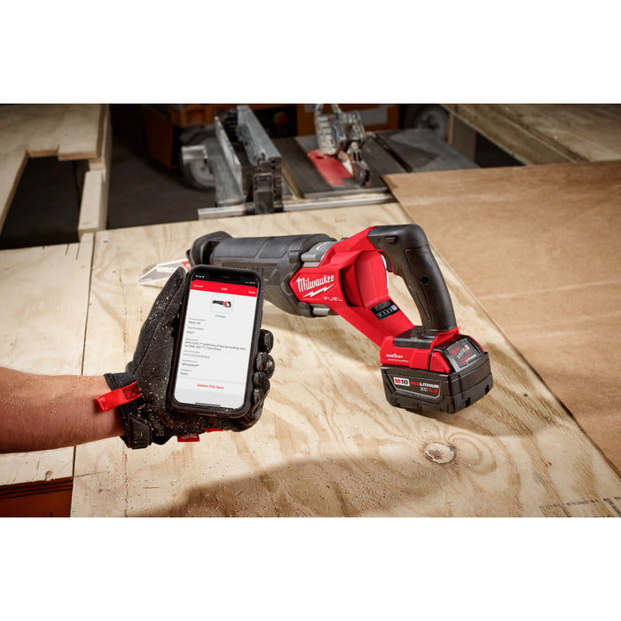 Milwaukee M18 FUEL Cordless SAWZALL Reciprocating Saw w/ ONE-KEY - Tool Only