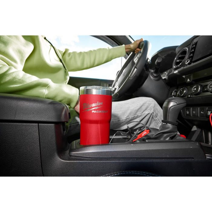 Milwaukee PACKOUT 20oz. Red Tumbler