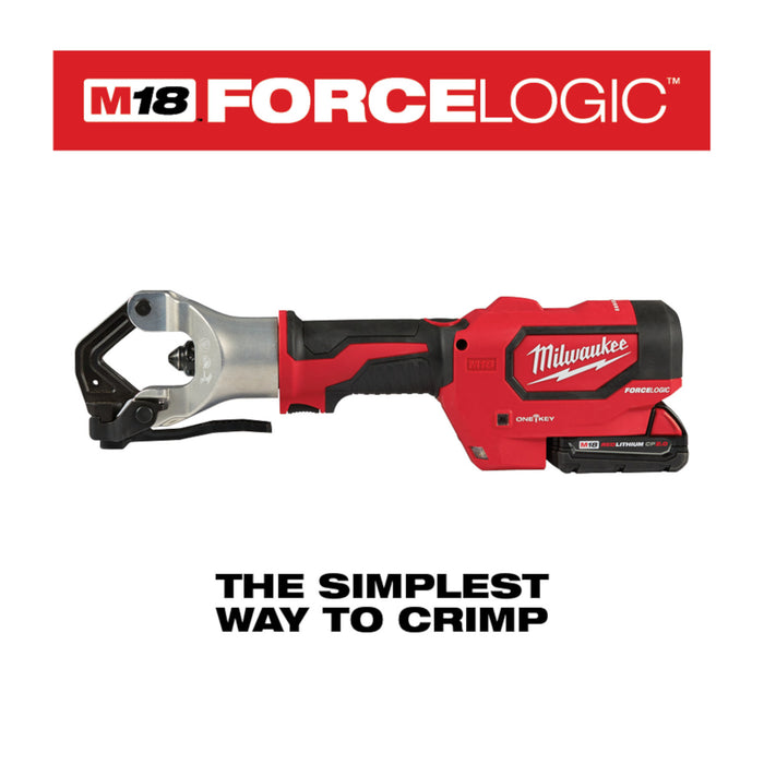 Milwaukee M18 FORCE LOGIC 750 MCM Dieless Crimper Kit