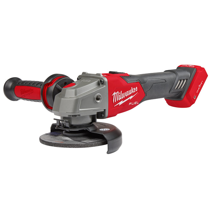 Milwaukee M18 FUEL 4-1/2"/5" Slide Switch Braking Grinder w/ ONE-KEY - Tool Only