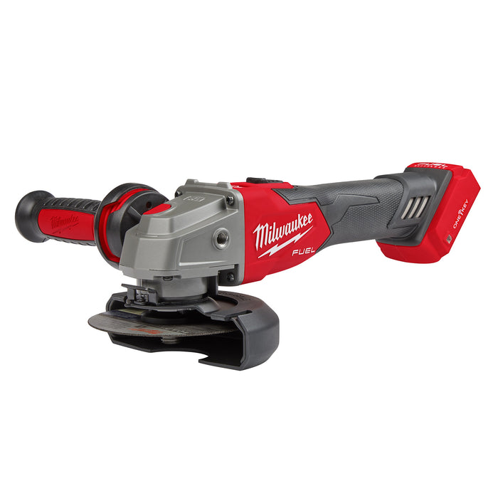 Milwaukee M18 FUEL 4-1/2"/5" Slide Switch Braking Grinder w/ ONE-KEY - Tool Only