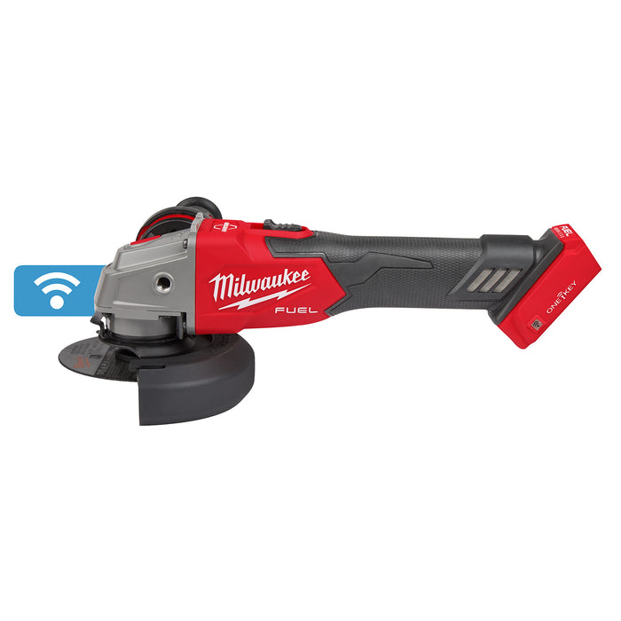 Milwaukee M18 FUEL 4-1/2"/5" Slide Switch Braking Grinder w/ ONE-KEY - Tool Only