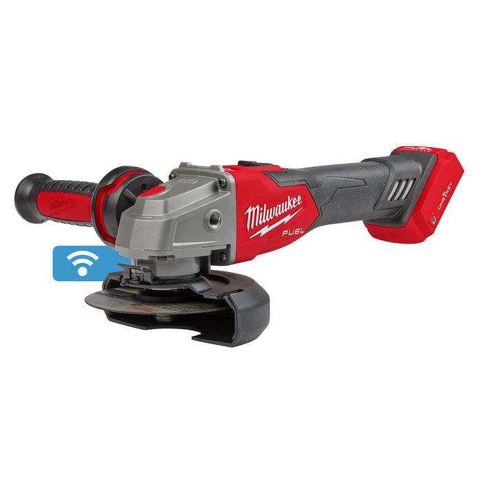 Milwaukee M18 FUEL 4-1/2"/5" Slide Switch Braking Grinder w/ ONE-KEY - Tool Only