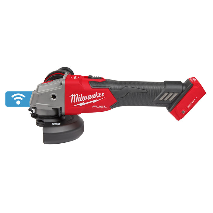 Milwaukee M18 FUEL 4-1/2"/5" Slide Switch Braking Grinder w/ ONE-KEY - Tool Only