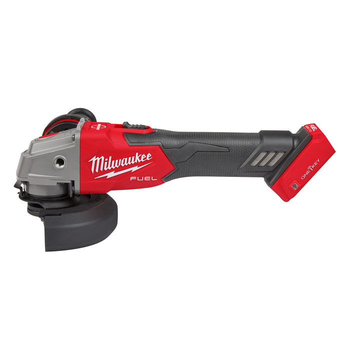 Milwaukee M18 FUEL 4-1/2"/5" Slide Switch Braking Grinder w/ ONE-KEY - Tool Only