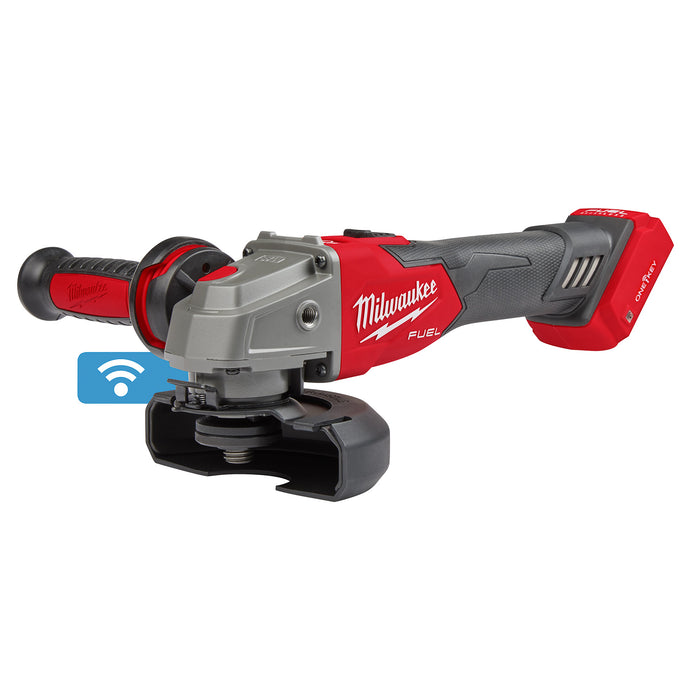 Milwaukee M18 FUEL 4-1/2"/5" Slide Switch Braking Grinder w/ ONE-KEY - Tool Only