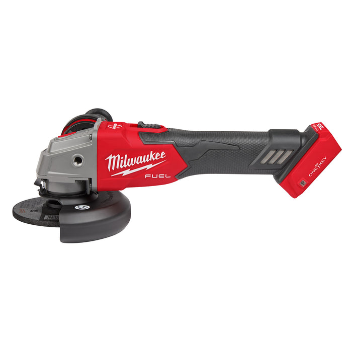 Milwaukee M18 FUEL 4-1/2"/5" Slide Switch Braking Grinder w/ ONE-KEY - Tool Only