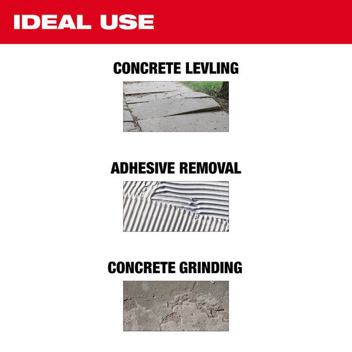 Milwaukee DIAMOND MAX Double Row Diamond Cup Wheel - 4-1/2"