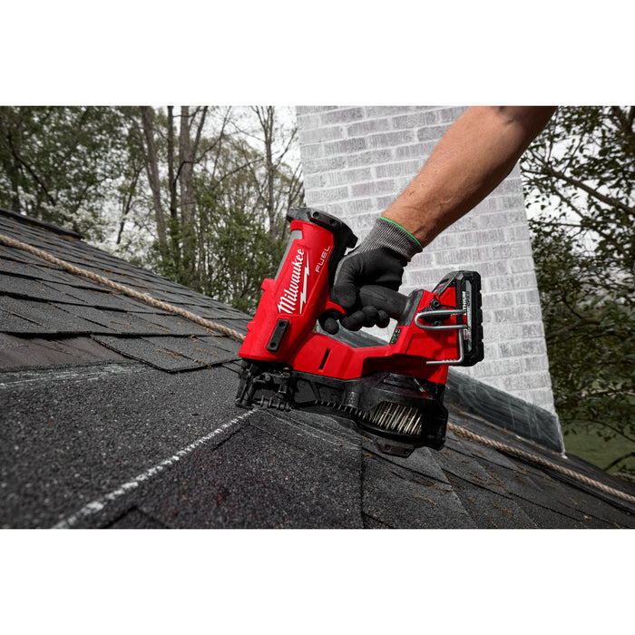 Milwaukee M18 FUEL Coil Roofing Nailer - Tool Only