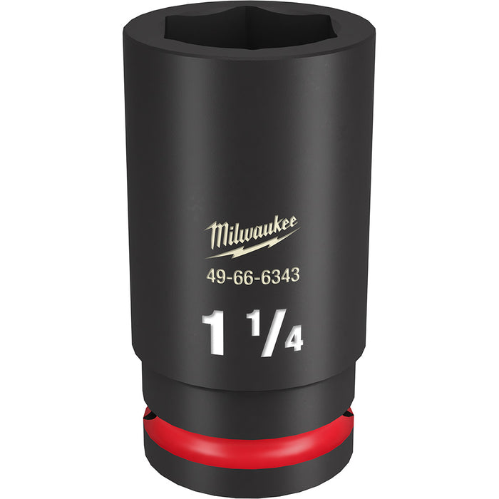 Milwaukee SHOCKWAVE SAE Impact Deep Socket 6-Point