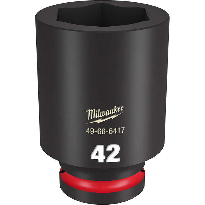 Milwaukee SHOCKWAVE Metric Impact Deep Socket 6-Point
