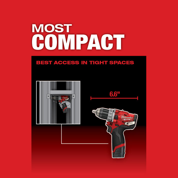 Milwaukee M12 FUEL Cordless 1/2" Drill Driver  - Tool Only