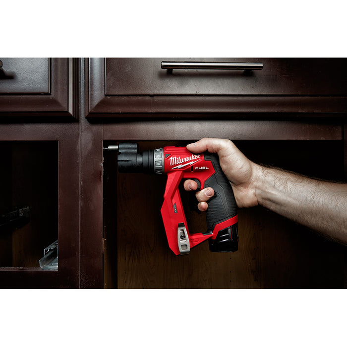 Milwaukee M12 FUEL Cordless Installation Drill/Driver Kit