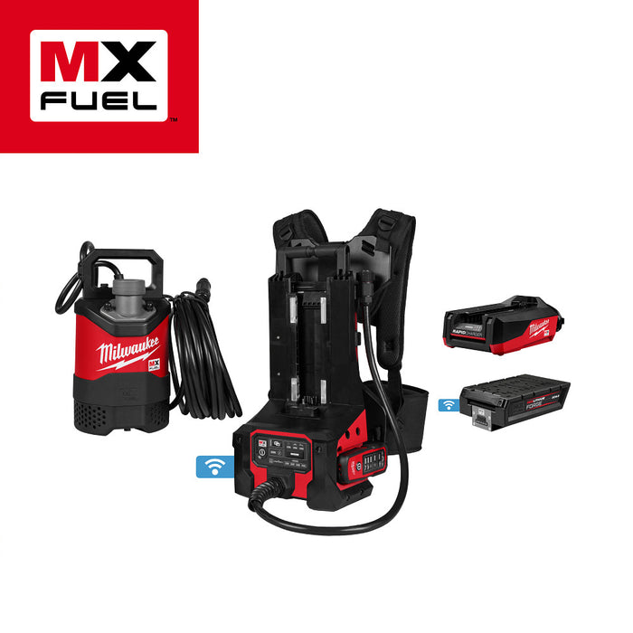 Milwaukee MX FUEL™ 1HP 2" Submersible Pump Kit
