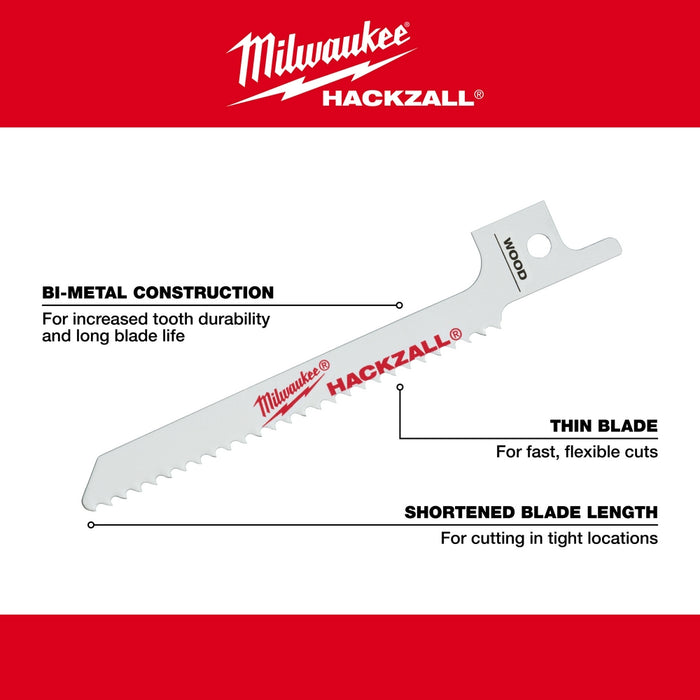 Milwaukee M12 HACKZALL® Bi-Metal Blades