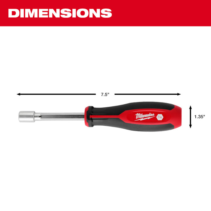 Milwaukee 7 pc. HollowCore™ Magnetic Nut Driver Set - SAE