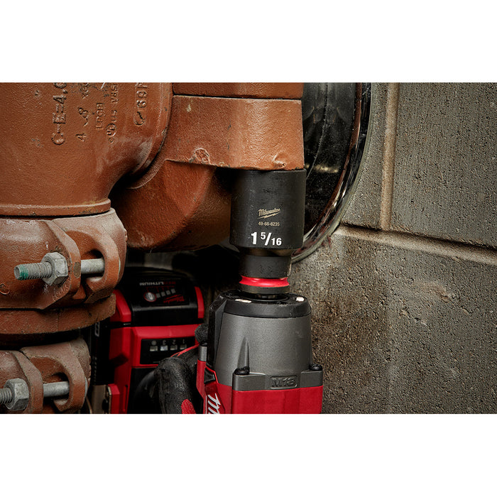 Milwaukee SHOCKWAVE SAE Impact Deep Socket 6-Point