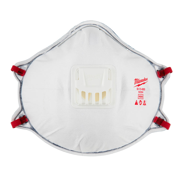 Milwaukee N95 Valved Respirator with Gasket