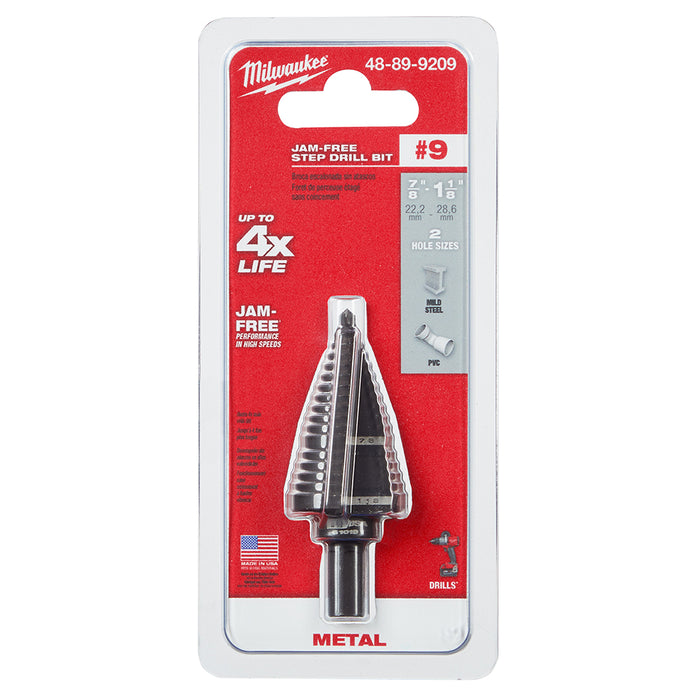 Milwaukee Step Drill Bits