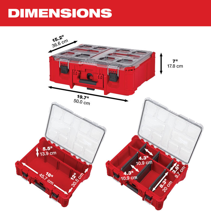 Milwaukee PACKOUT Deep Organizer