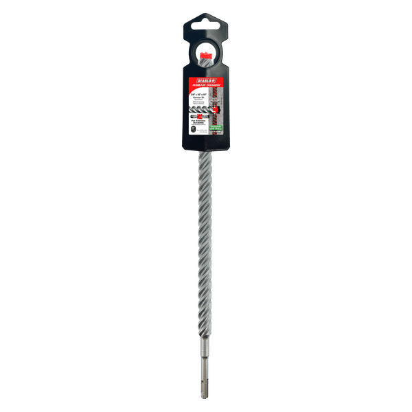 Diablo Rebar Demon SDS-Plus 4-Cutter Full Carbide Head Hammer Drill Bit