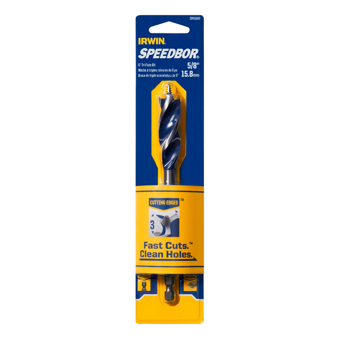 Irwin Speedbor Tri-Flute Wood Drill Bit