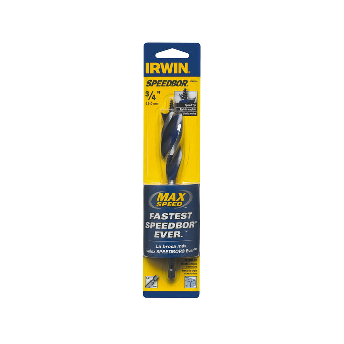 Irwin Speedbor Tri-Flute Wood Drill Bit