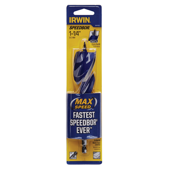 Irwin Speedbor Tri-Flute Wood Drill Bit