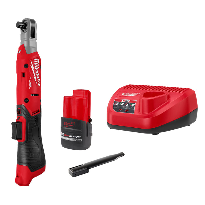 Milwaukee M12 FUEL 3/8" Ratchet Kit