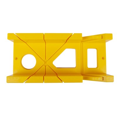 Tooltech 12" Yellow Plastic Mitre Box