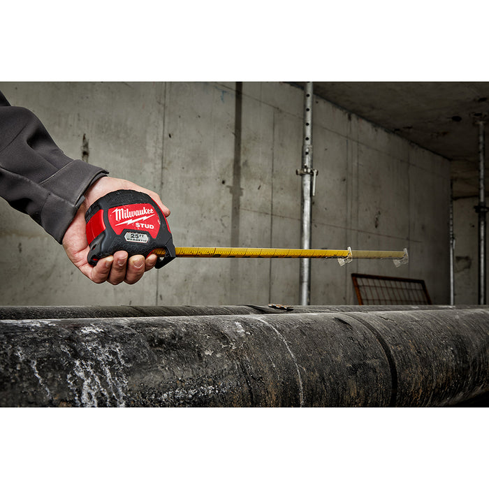 Milwaukee 25ft Magnetic STUD Tape Measure