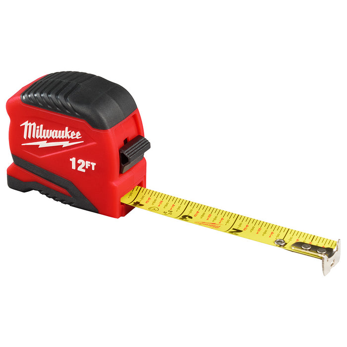 Milwaukee 12ft Compact Tape Measure