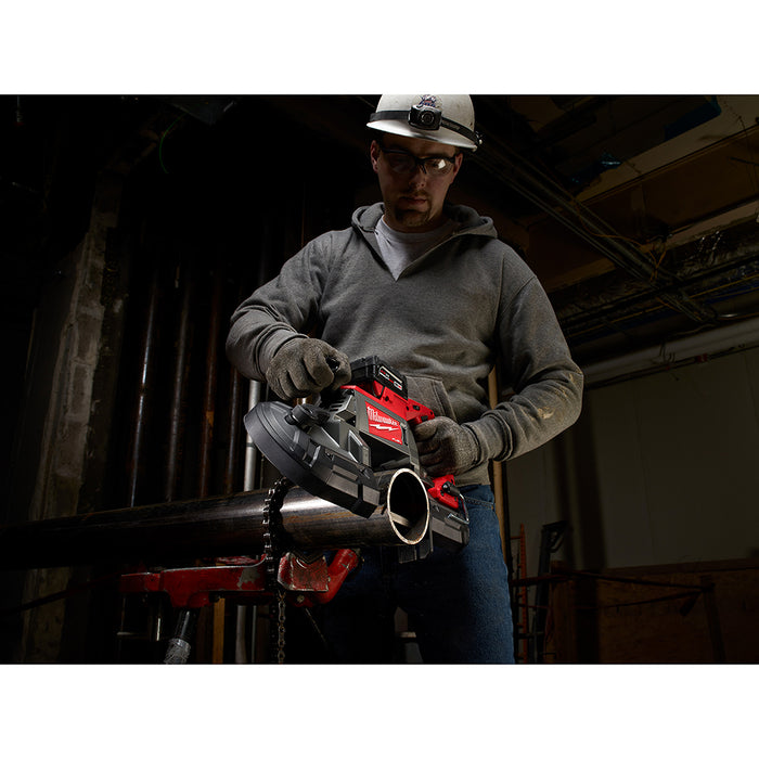 Milwaukee M18 FUEL Cordless Deep Cut Band Saw - Two Battery Kit