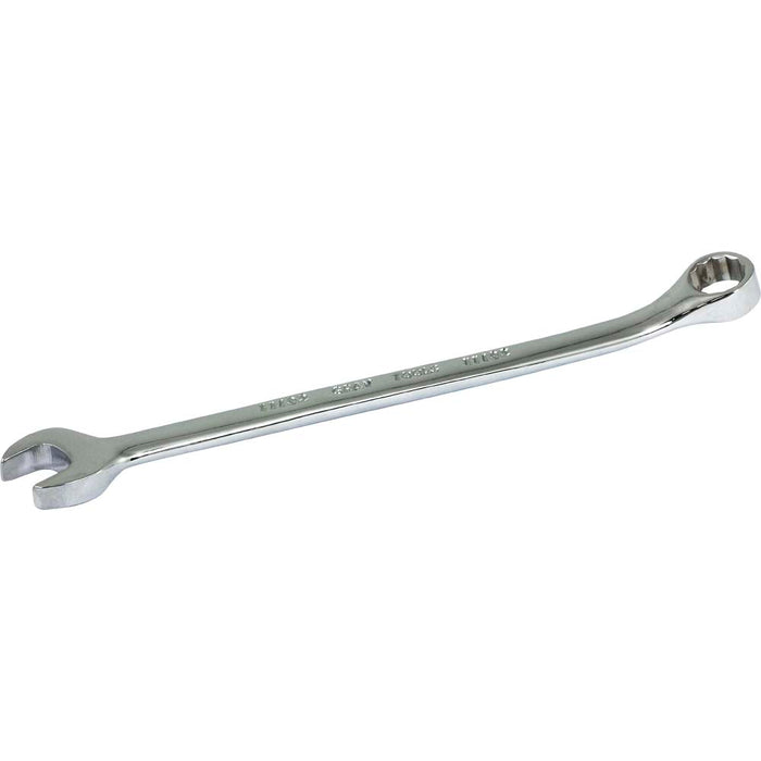Gray Tools 12 Point, 15° Offset Mirror Chrome Finish, SAE Combination Wrenches