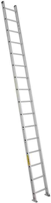 Featherlite Extra Heavy-Duty Aluminum Single Section Ladder - 16ft