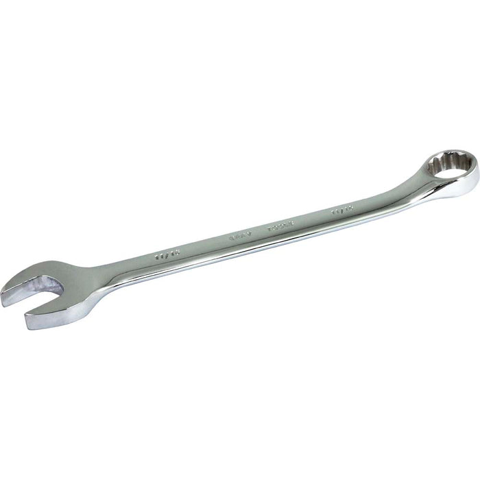 Gray Tools 12 Point, 15° Offset Mirror Chrome Finish, SAE Combination Wrenches
